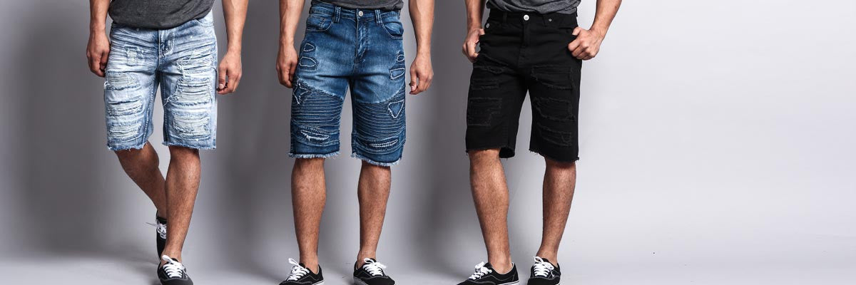 ALGT Men's Shorts， Men's Casual Fashion Flax High Quality Shorts