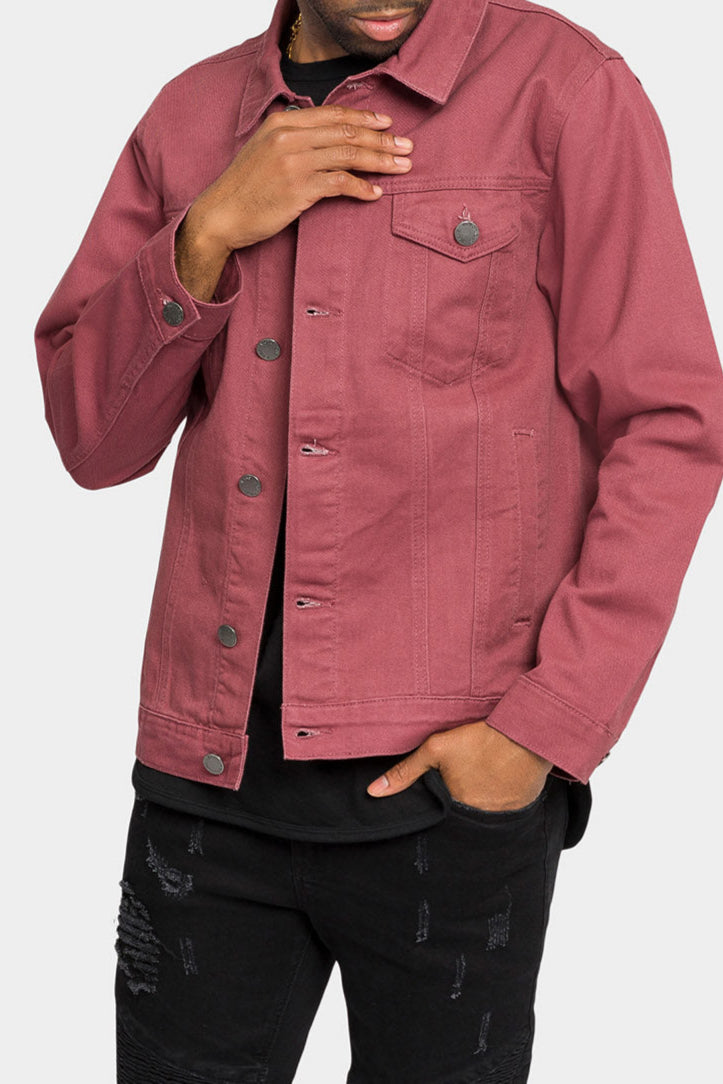Essential Colored Denim Jacket1