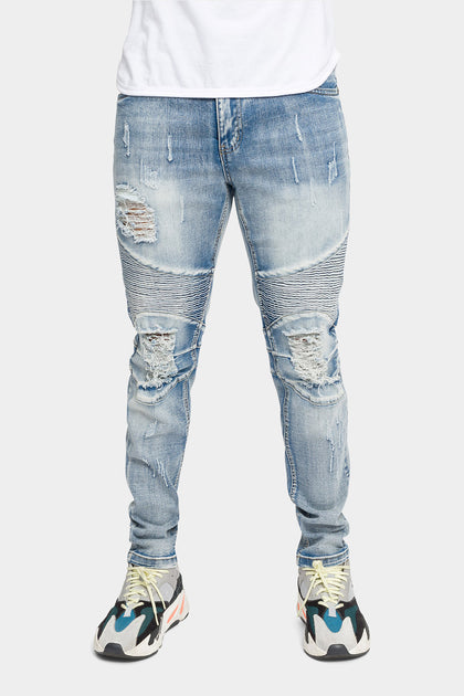 Ripped Stylish Jeans – Gallini