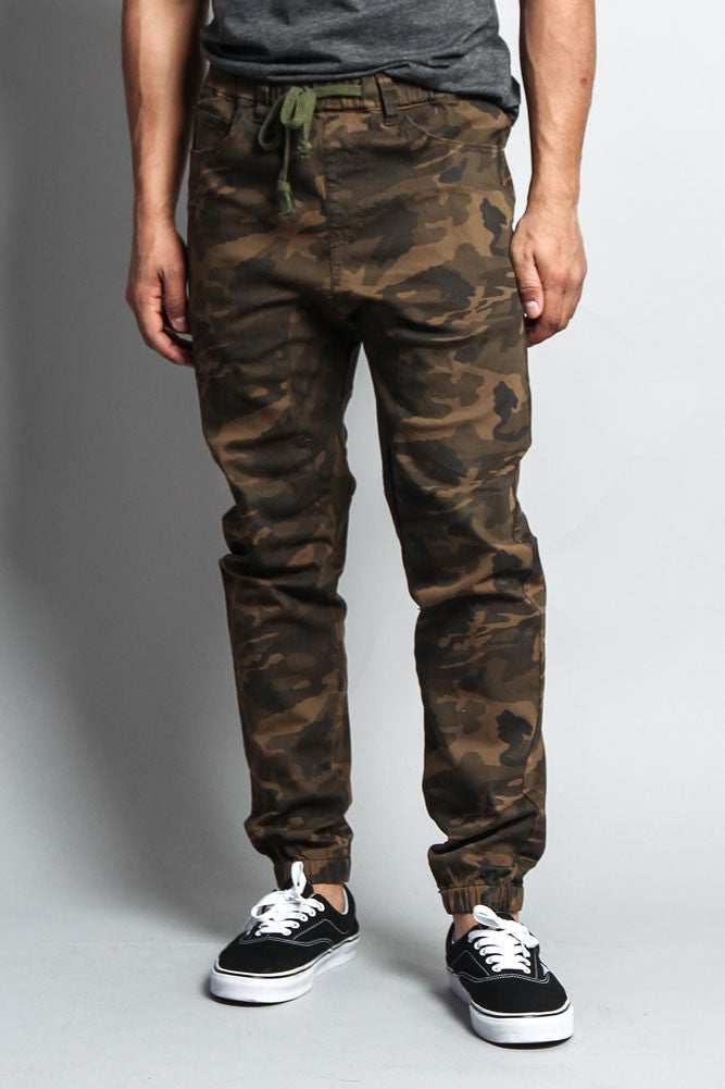 Men's Jogger Twill Pants (Camo) - Main Image