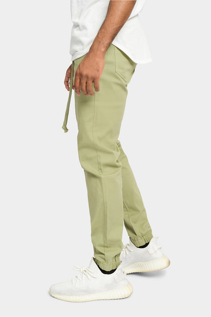 Pistachio Green Cargo Pants for Men