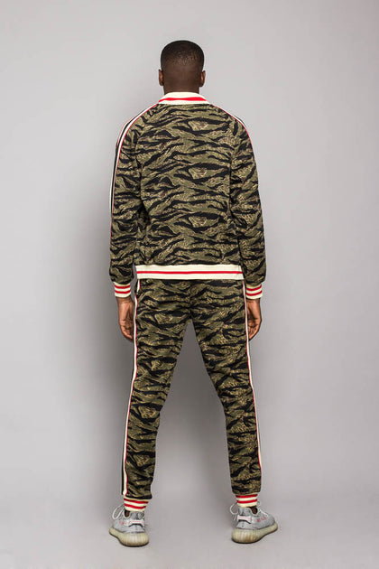 Royal Floral Tiger Track Suit – G-Style USA