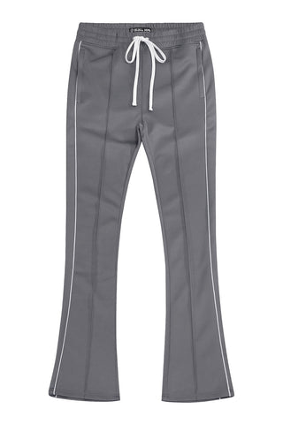 Men's Essential Solid Stacked Fit Flared Track Pants – G-Style USA