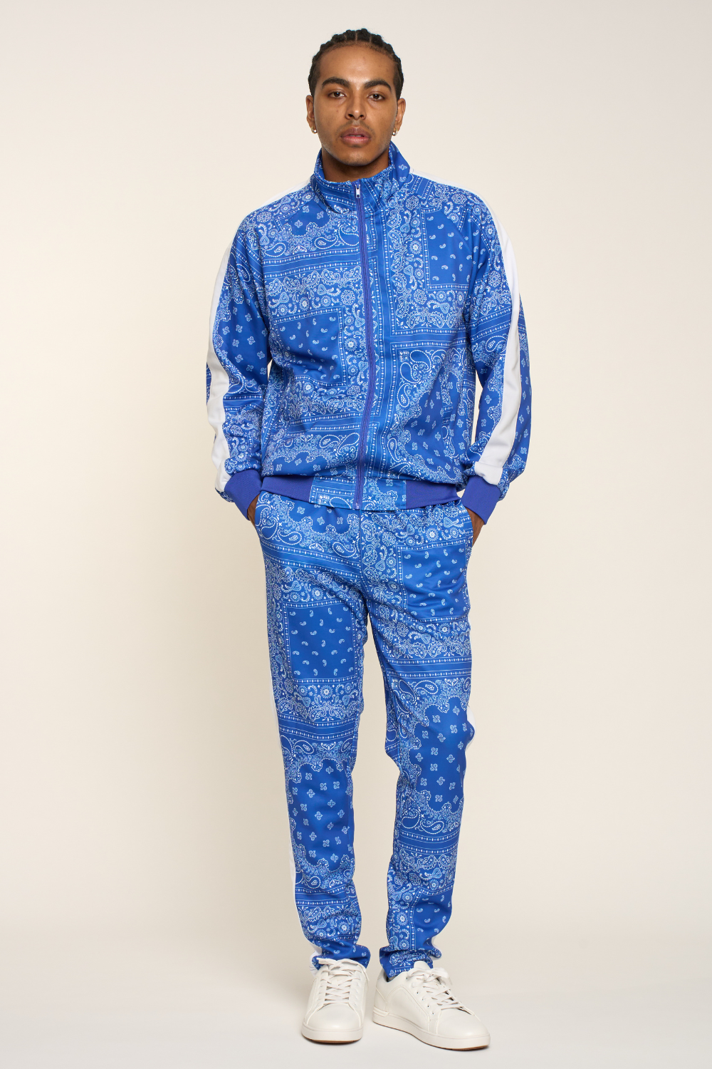Accented Bandana Track Suit