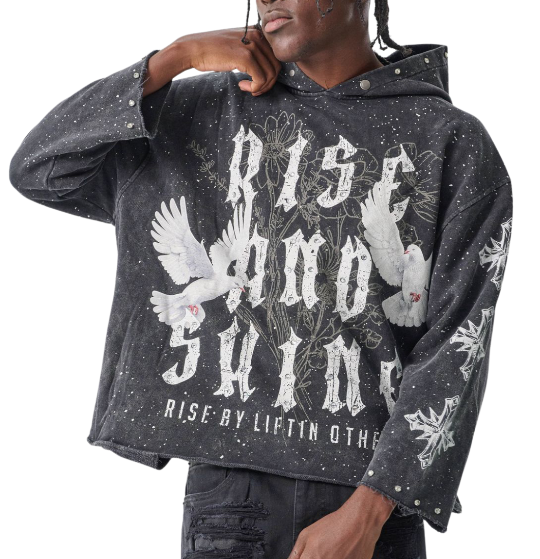 Rise And Shine French-Terry Hoodie