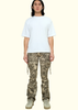 Twill Stacked Pants W/Multi Cargo Pocket