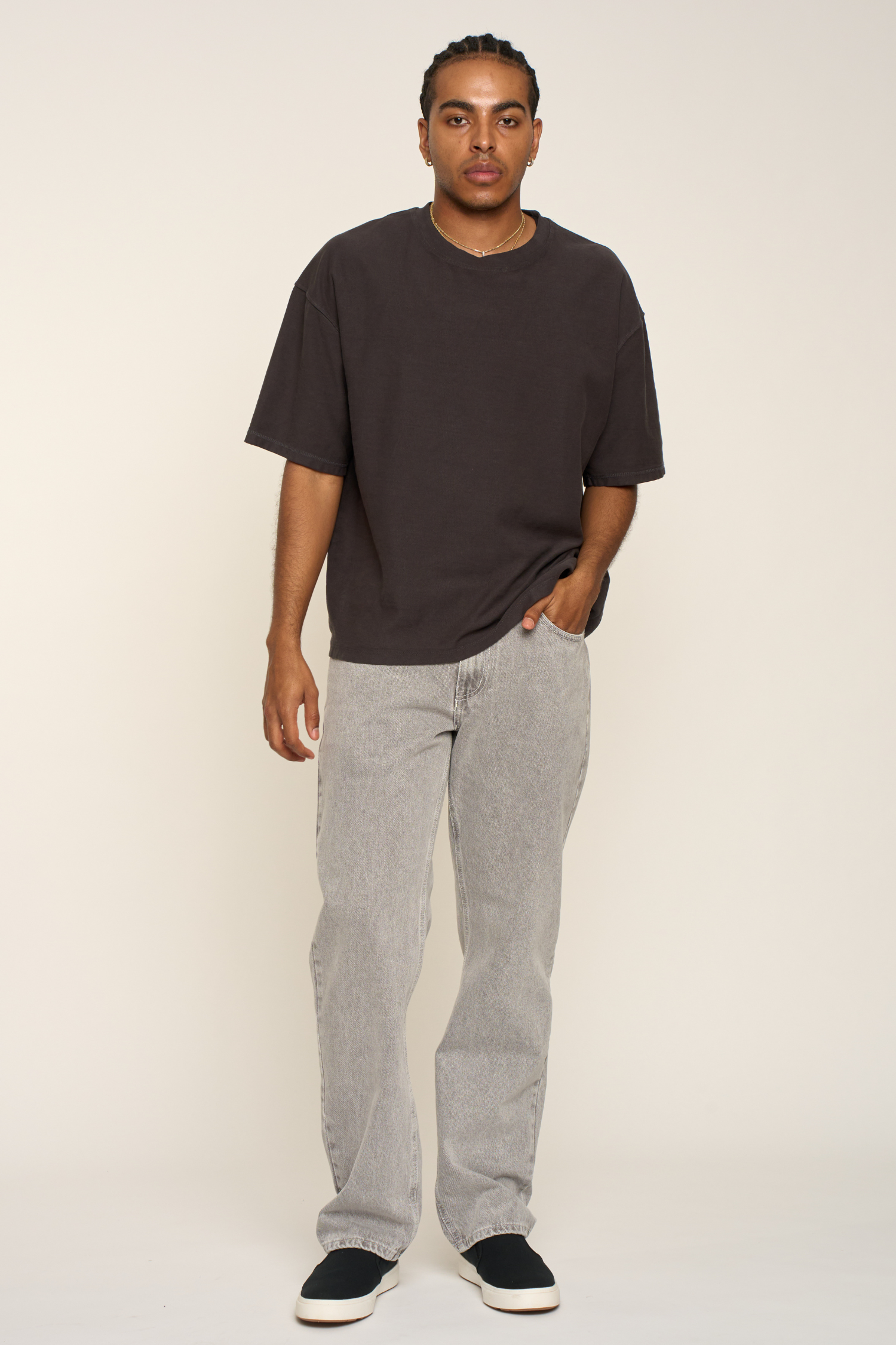 Straight Baggy Denim Jeans