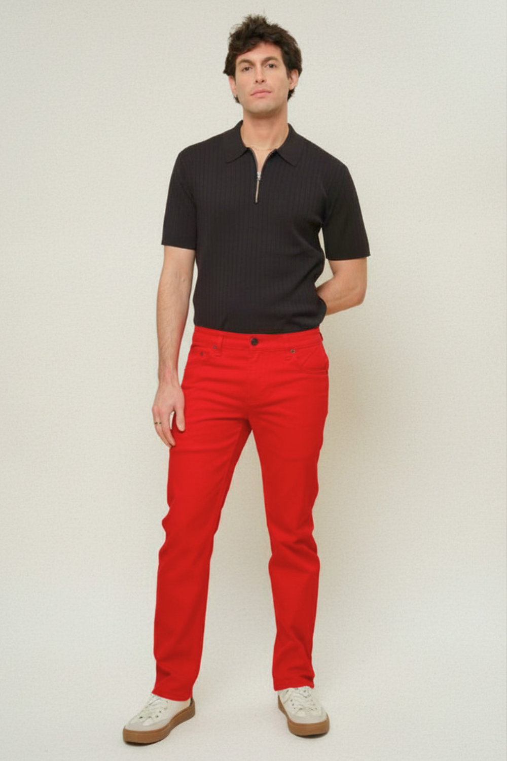 Men's Slim Fit Colored Jeans