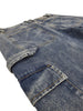 Baggy Fit Cargo Carpenter Denim Jeans