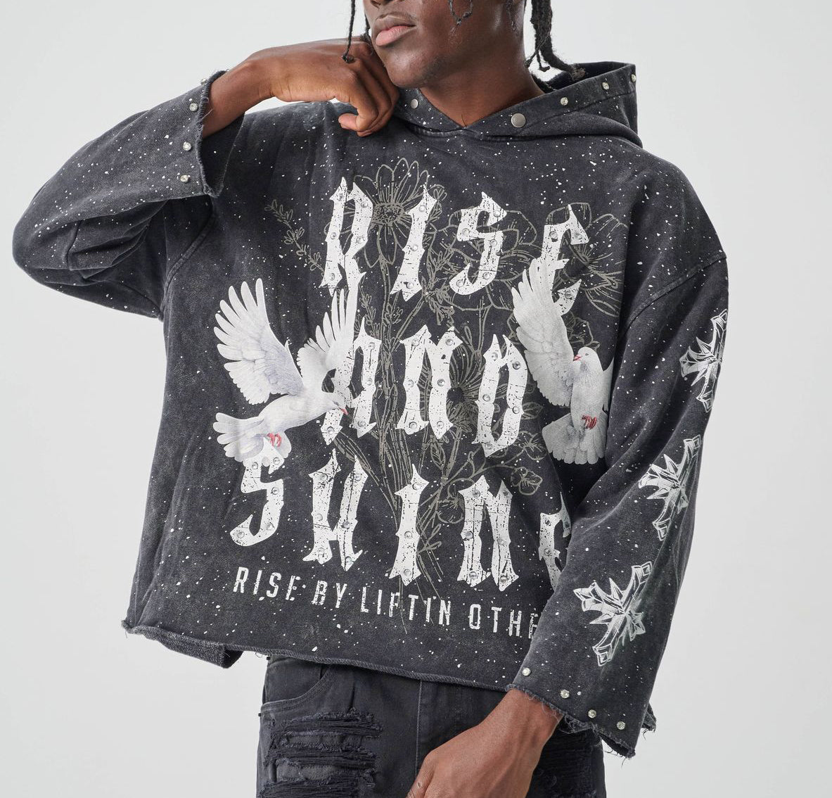 Rise And Shine French-Terry Hoodie