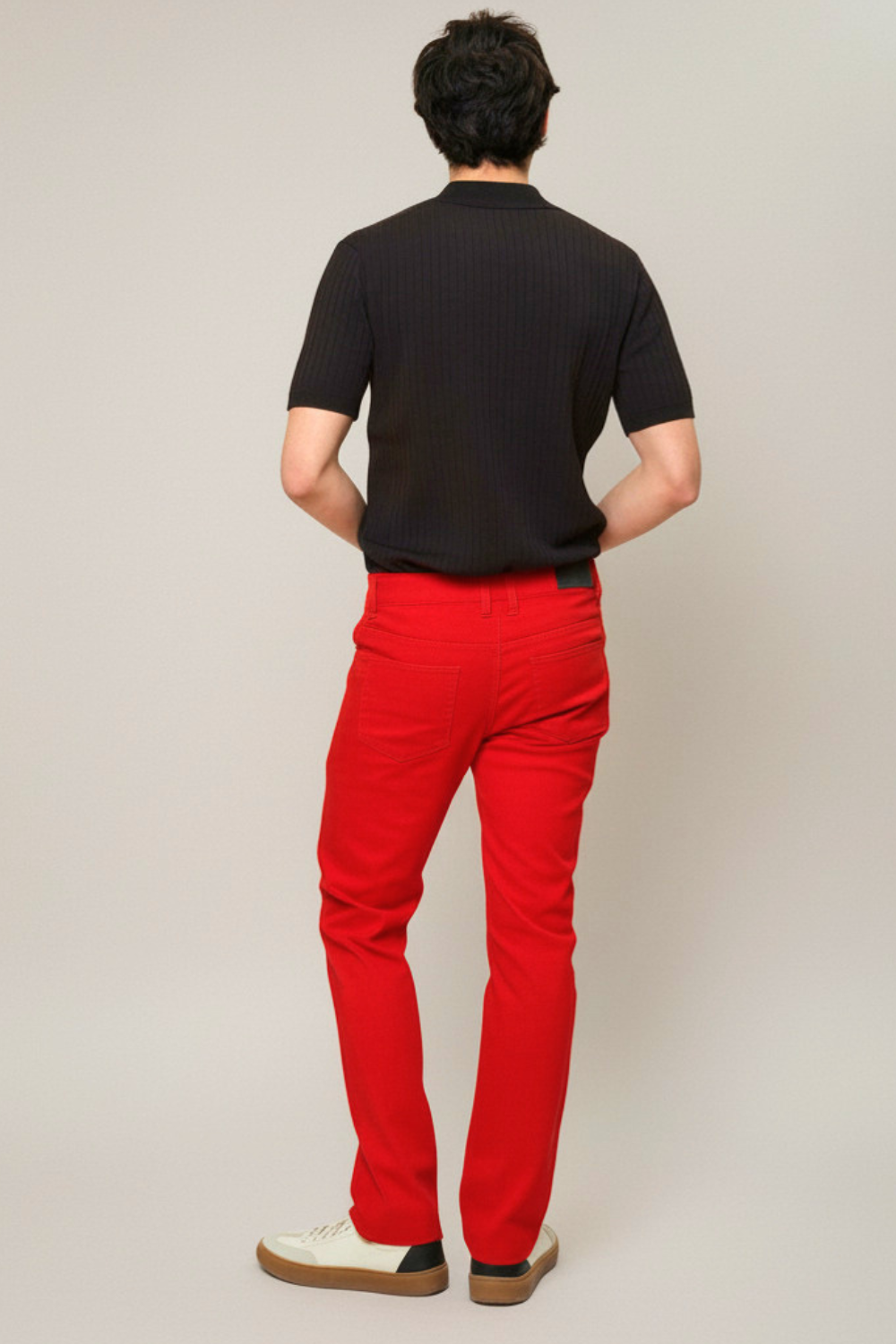 Men's Slim Fit Colored Jeans