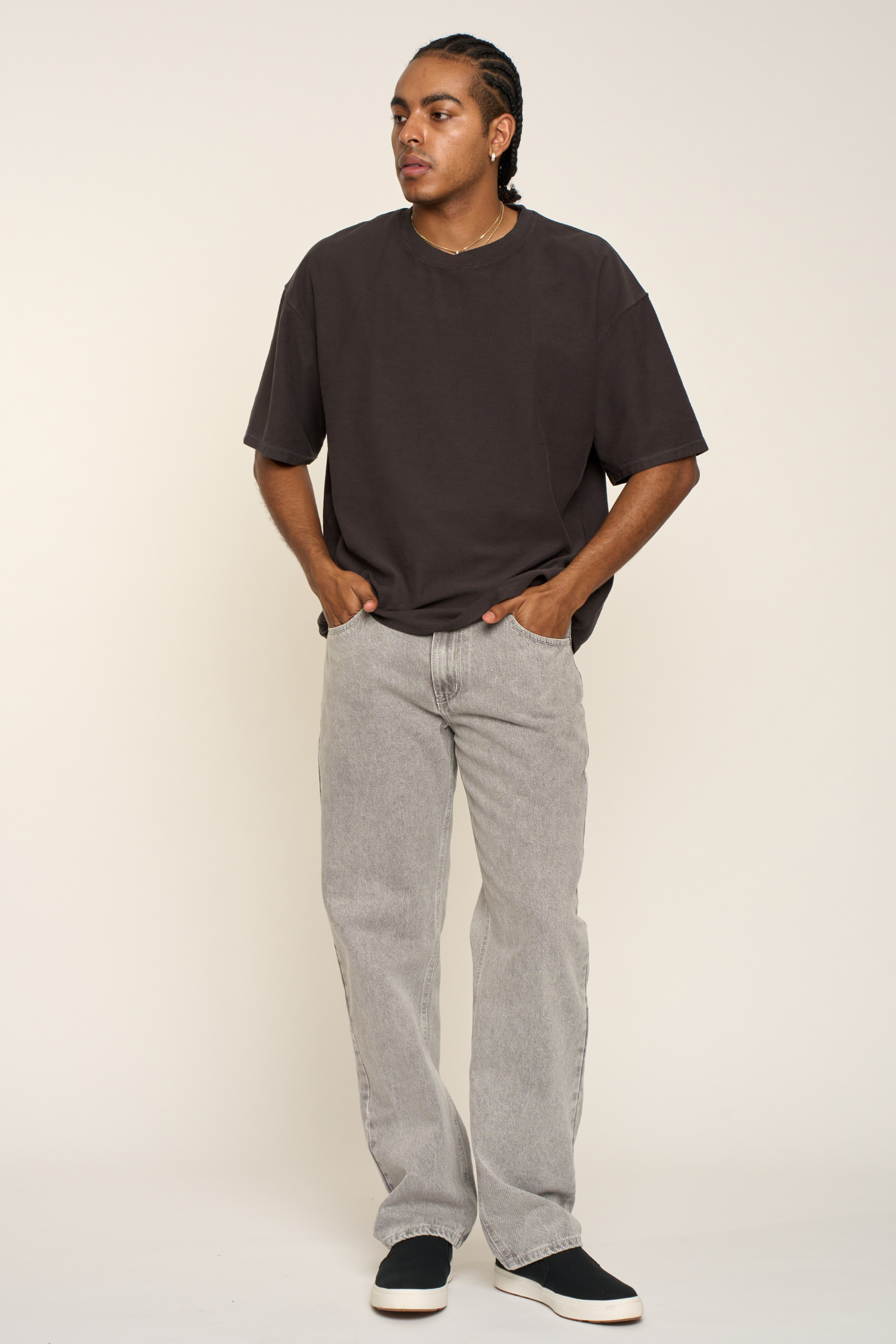 Straight Baggy Denim Jeans