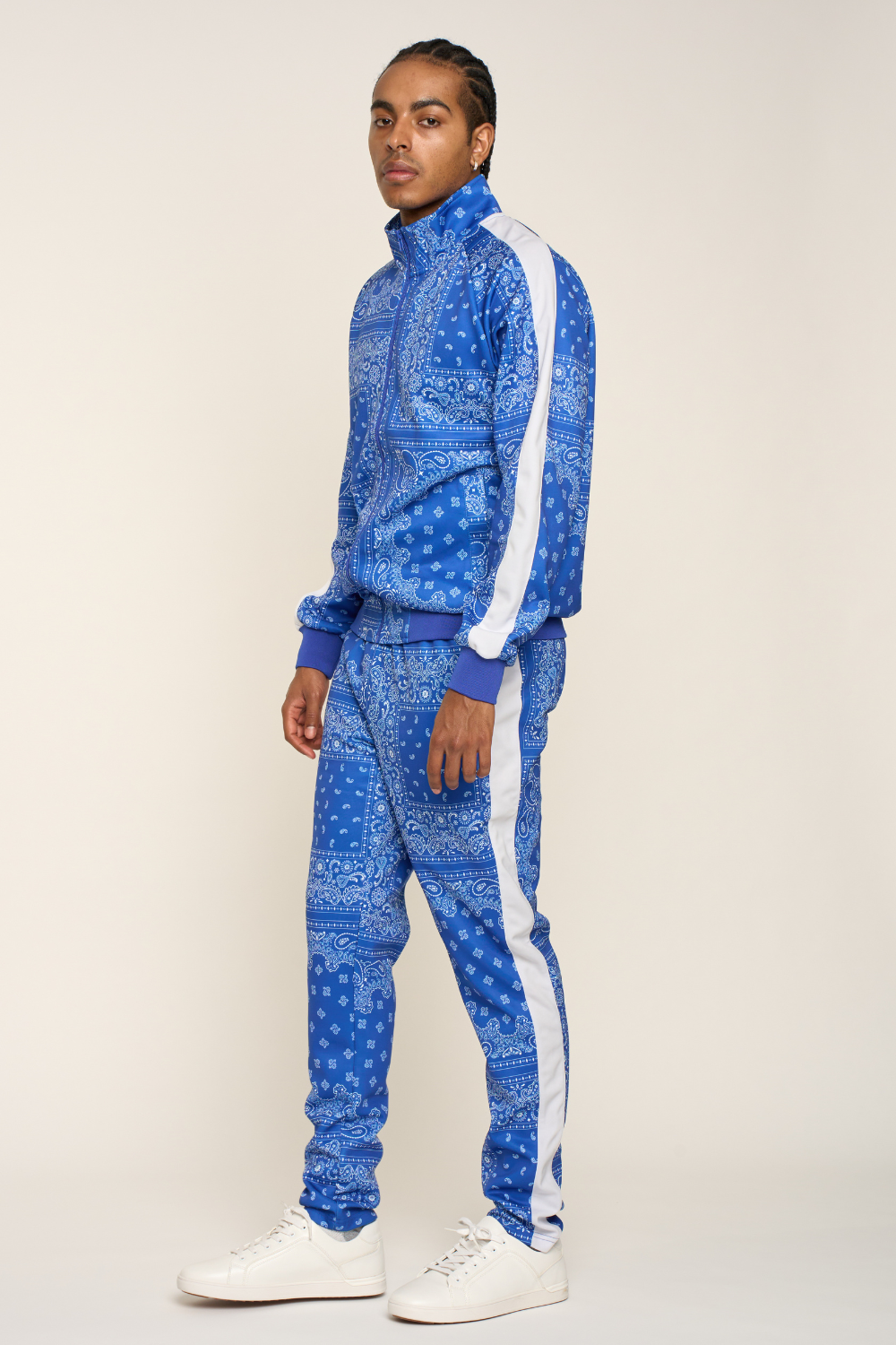 Accented Bandana Track Suit