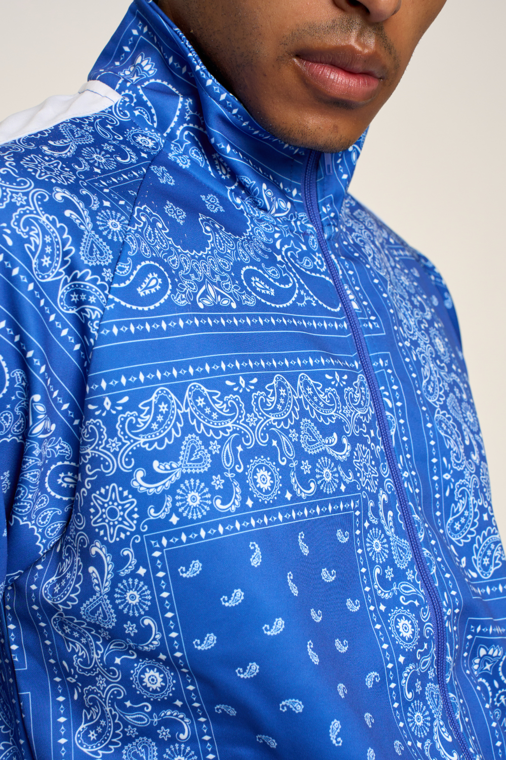 Accented Bandana Track Suit