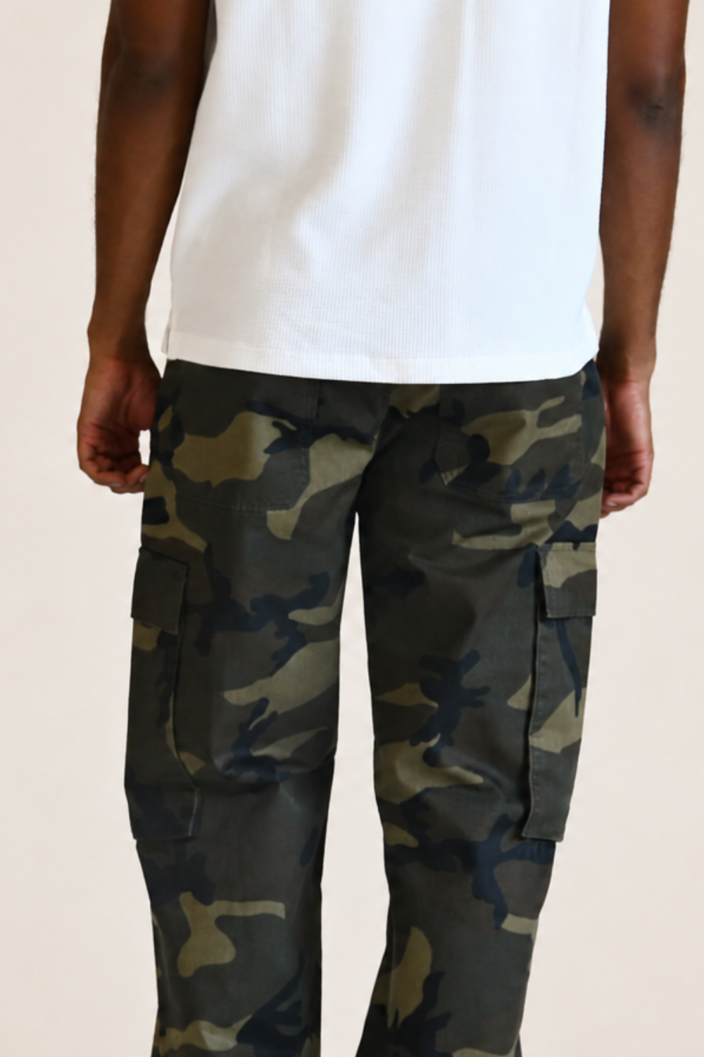 Baggy Fit Cargo Camo Pants Victorious