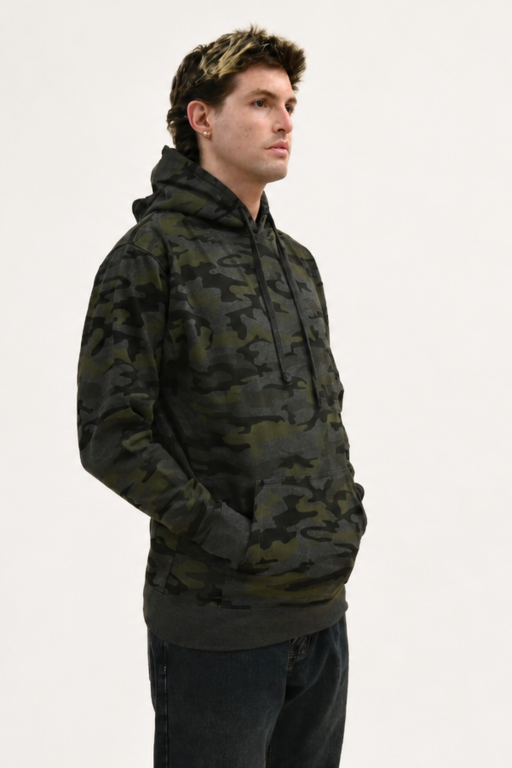 Camo Pullover Hoodie AMS