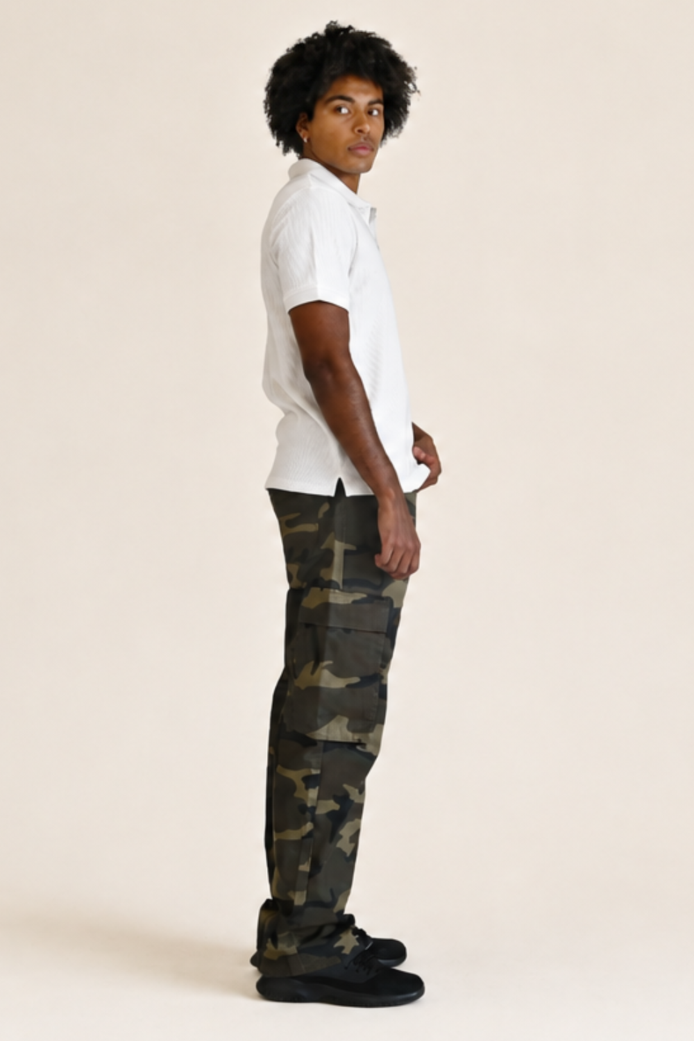 Baggy Fit Cargo Camo Pants Victorious