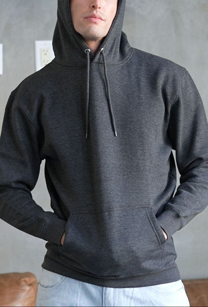 Pullover Hoodie with Metal Eyelets