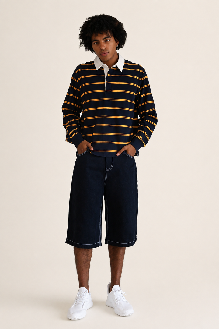 Ultra Baggy Y2K Denim Jorts G-Style USA