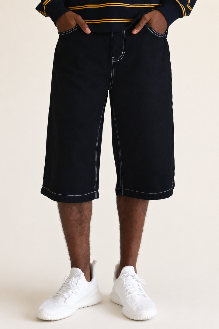 Ultra Baggy Y2K Denim Jorts G-Style USA