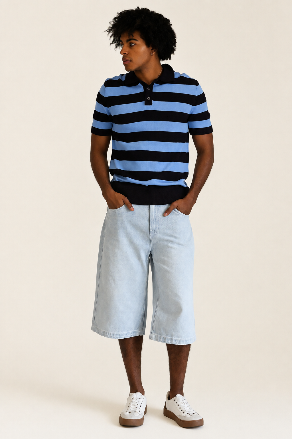 Ultra Baggy Y2K Denim Jorts