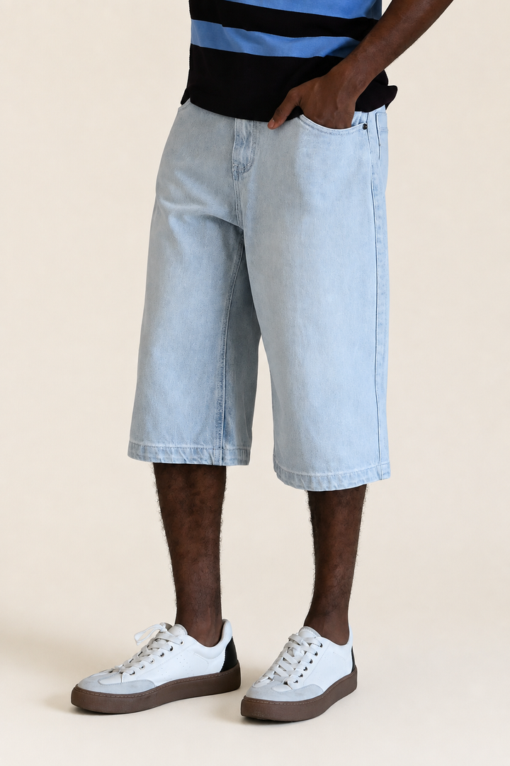 Ultra Baggy Y2K Denim Jorts G-Style USA