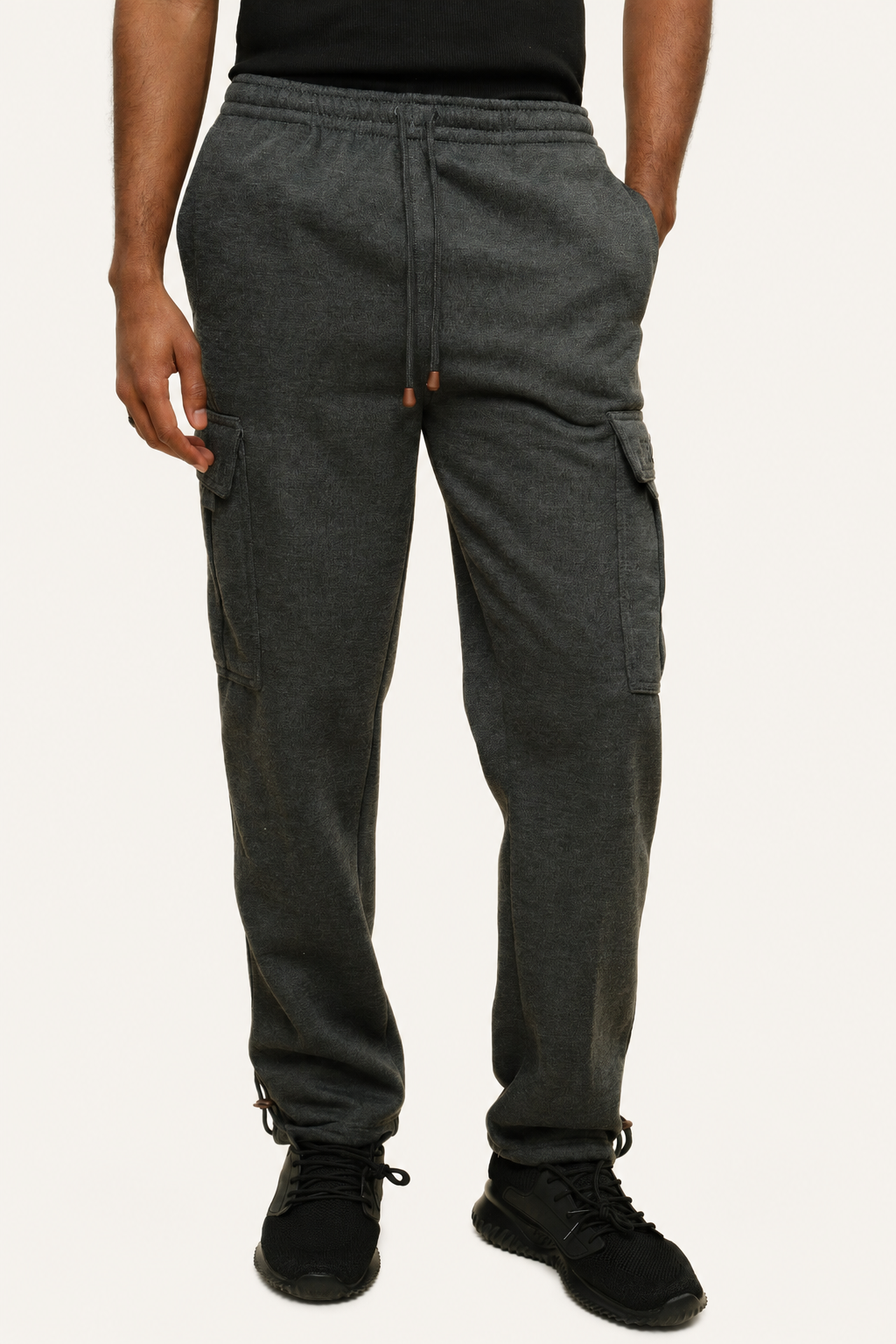 Fleece Heavyweight Cargo Sweat Pants