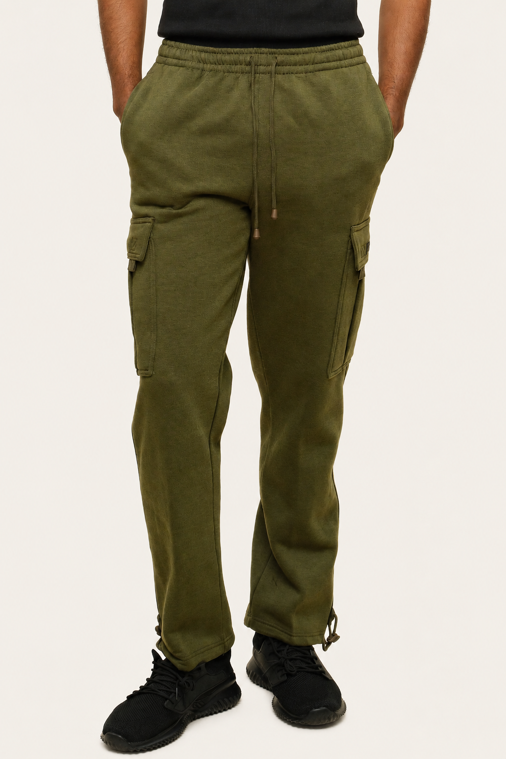 Fleece Heavyweight Cargo Sweat Pants