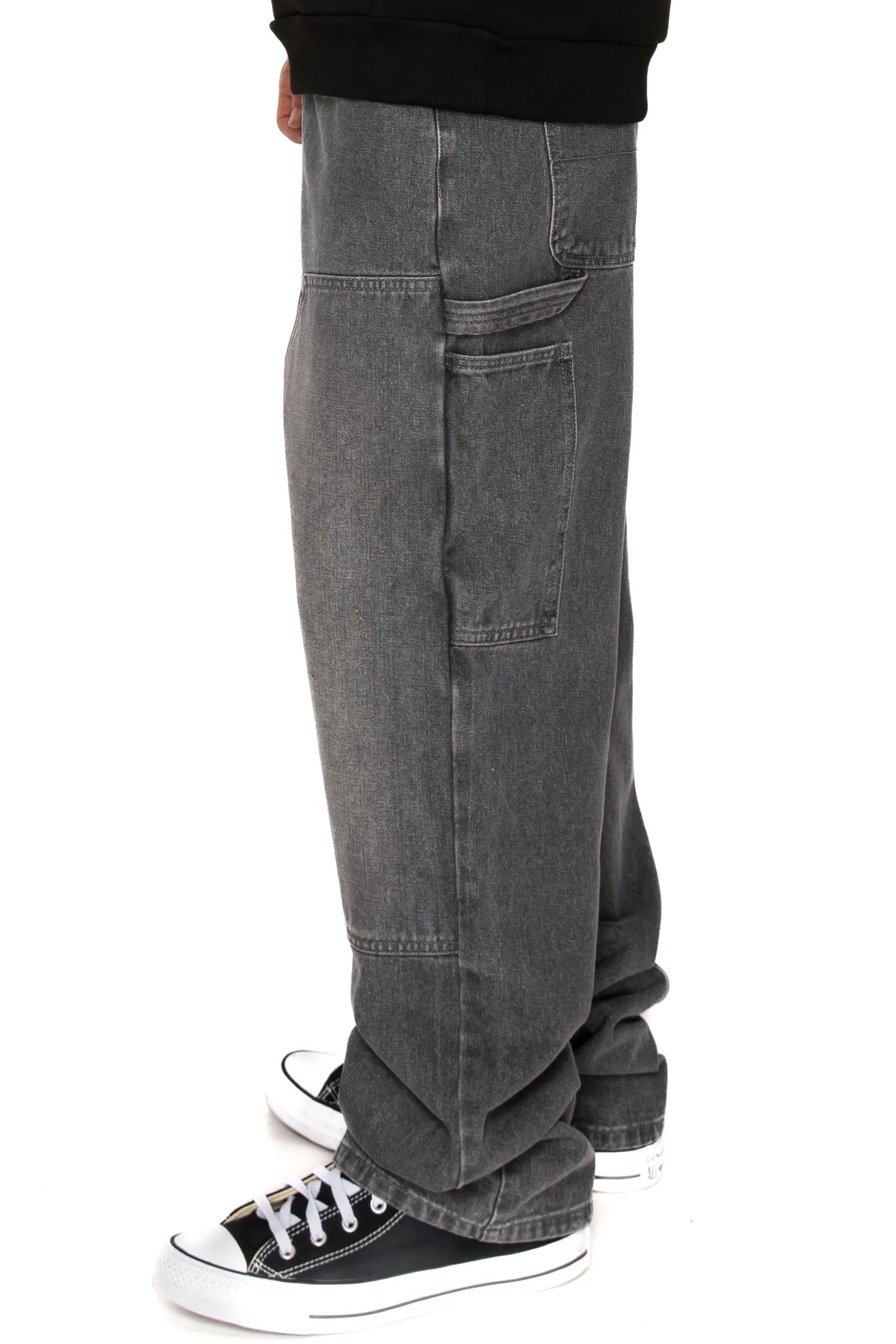 Men's Baggy Fit Carpenter Denim Jeans Men's Baggy Fit Carpenter Denim Jeans