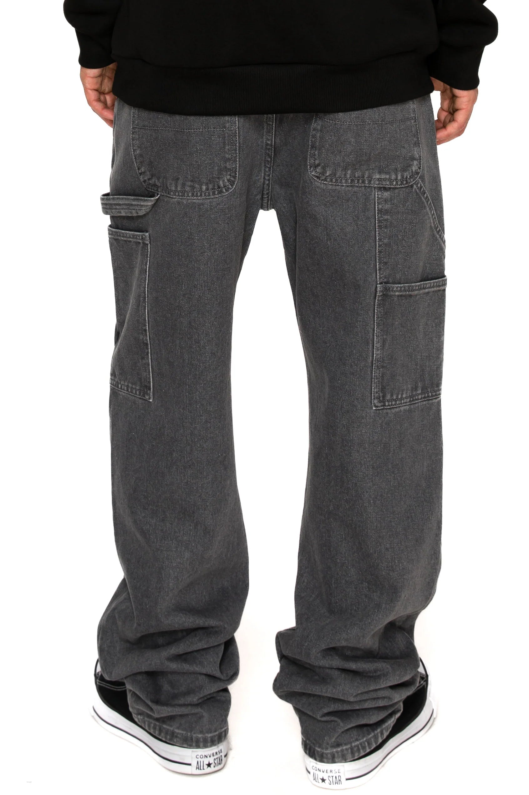 Men's Baggy Fit Carpenter Denim Jeans