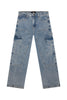 Baggy Fit Cargo Carpenter Denim Jeans