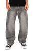 Men's Baggy Fit Stone Washed Jeans