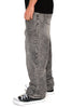 Men's Baggy Fit Stone Washed Jeans