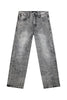 Men's Baggy Fit Stone Washed Jeans