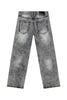 Men's Baggy Fit Stone Washed Jeans