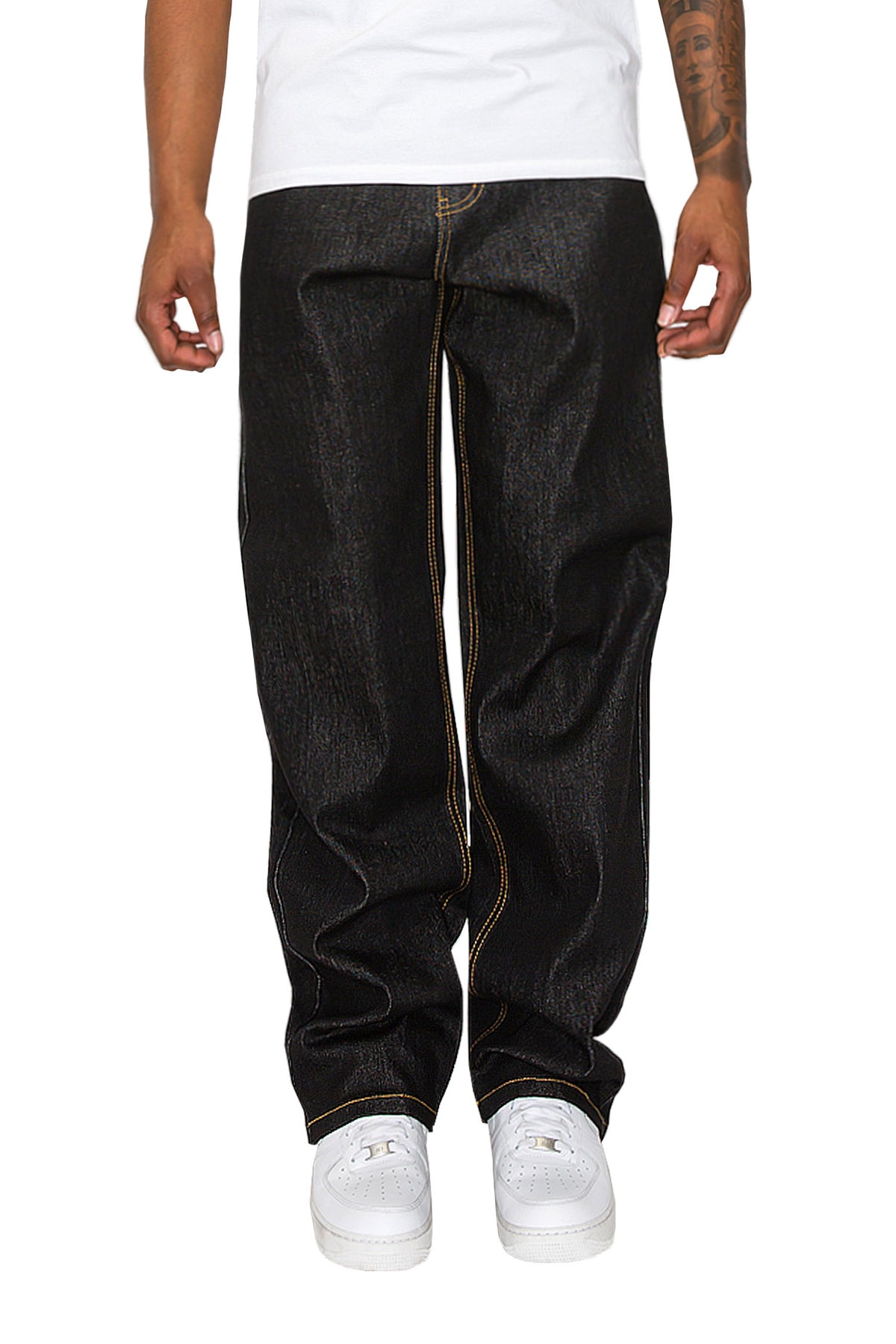 Raw Baggy Denim Jeans