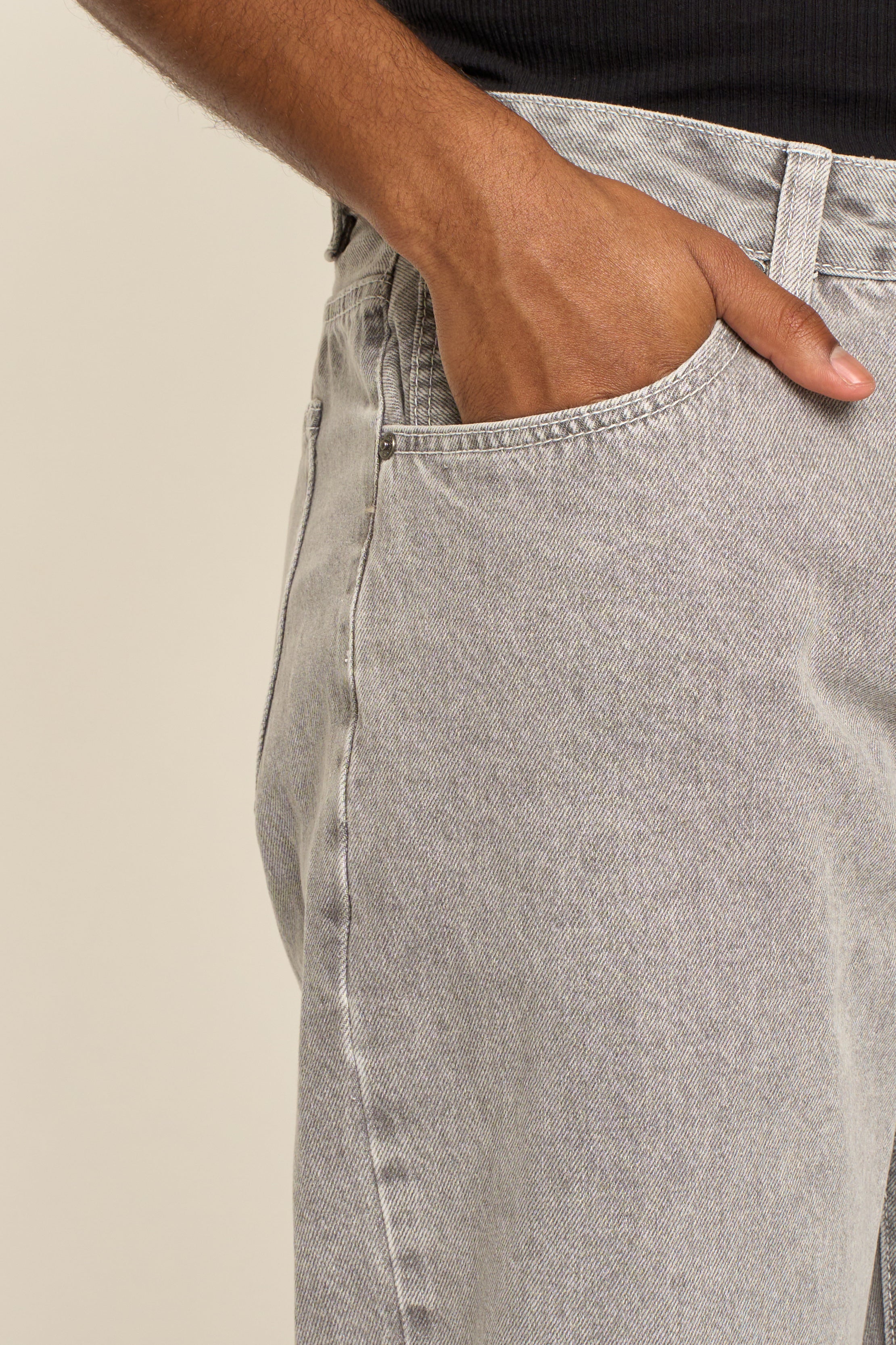 Straight Baggy Denim Jeans