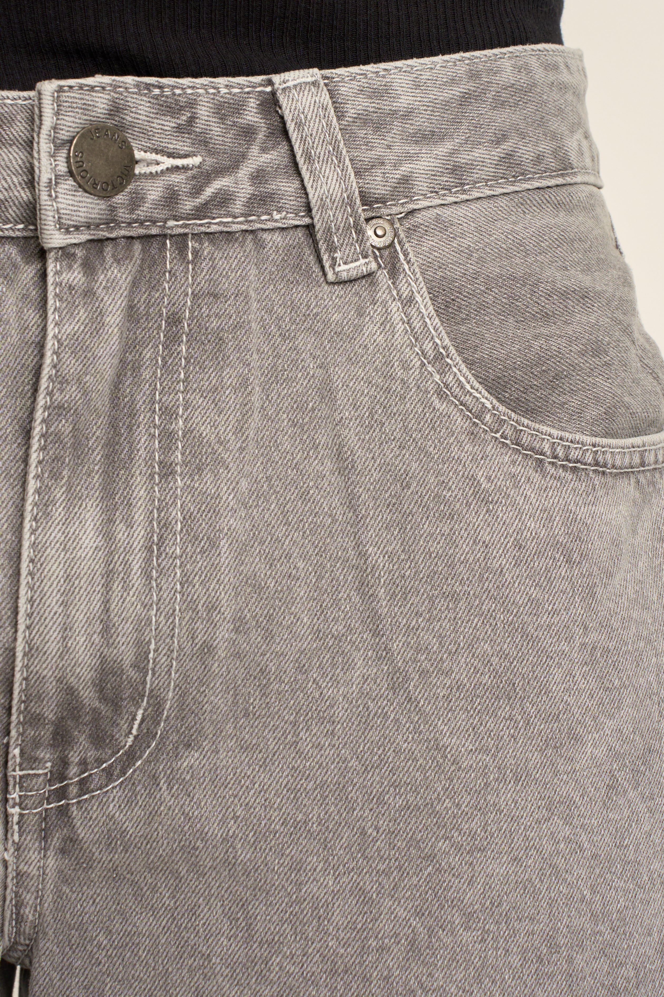 Straight Baggy Denim Jeans