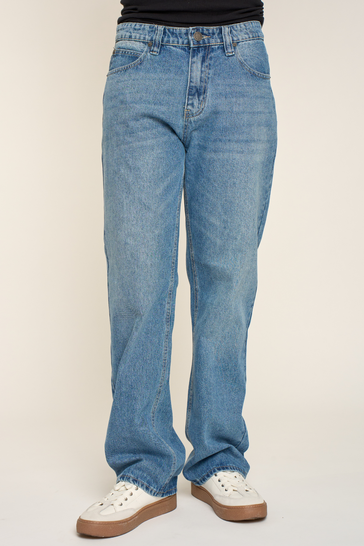 Straight Baggy Denim Jeans