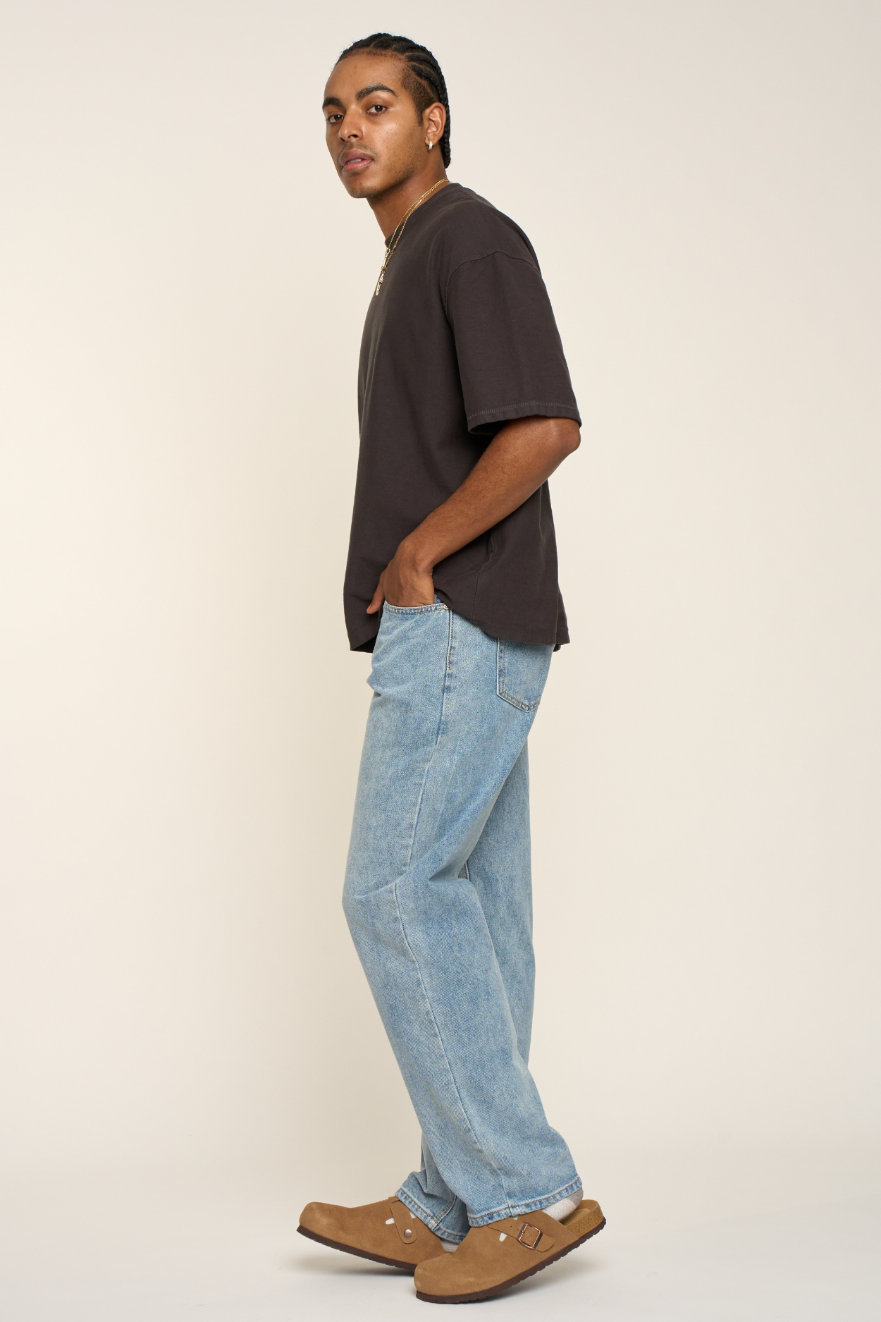 Straight Baggy Denim Jeans