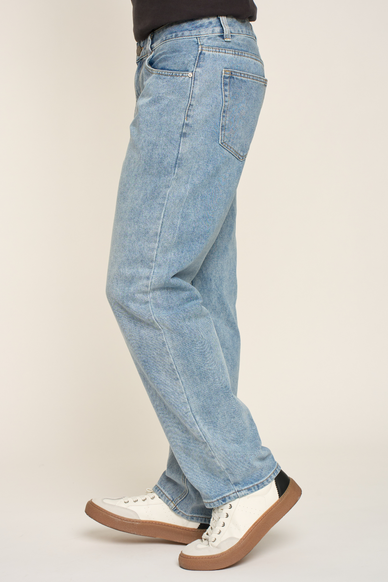 Straight Baggy Denim Jeans