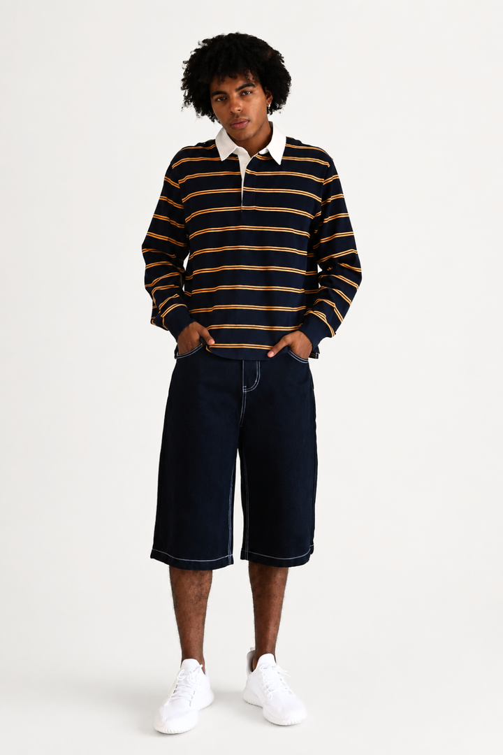 Ultra Baggy Y2K Denim Jorts G-Style USA