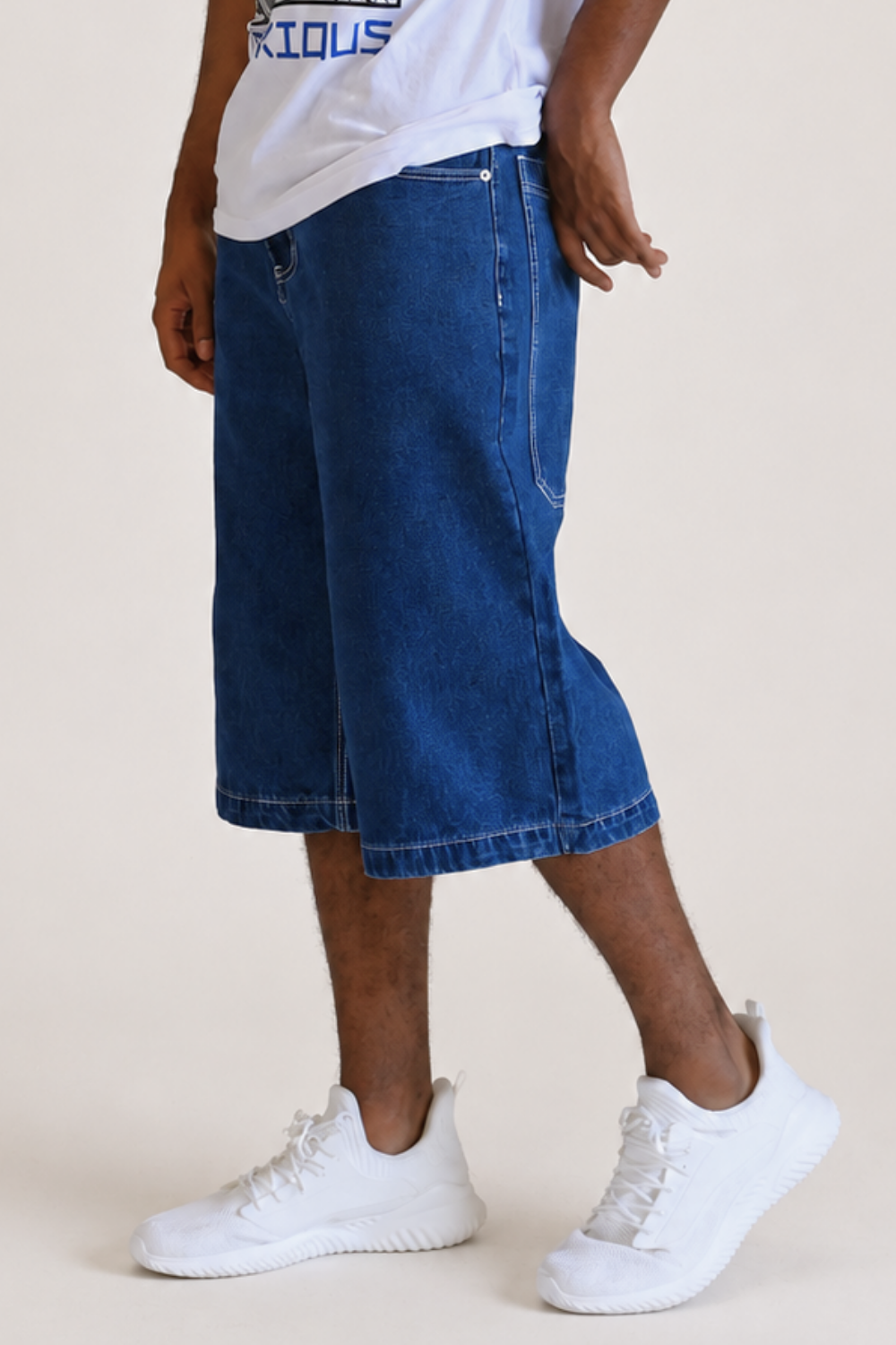 Ultra Baggy Y2K Denim Jorts G-Style USA