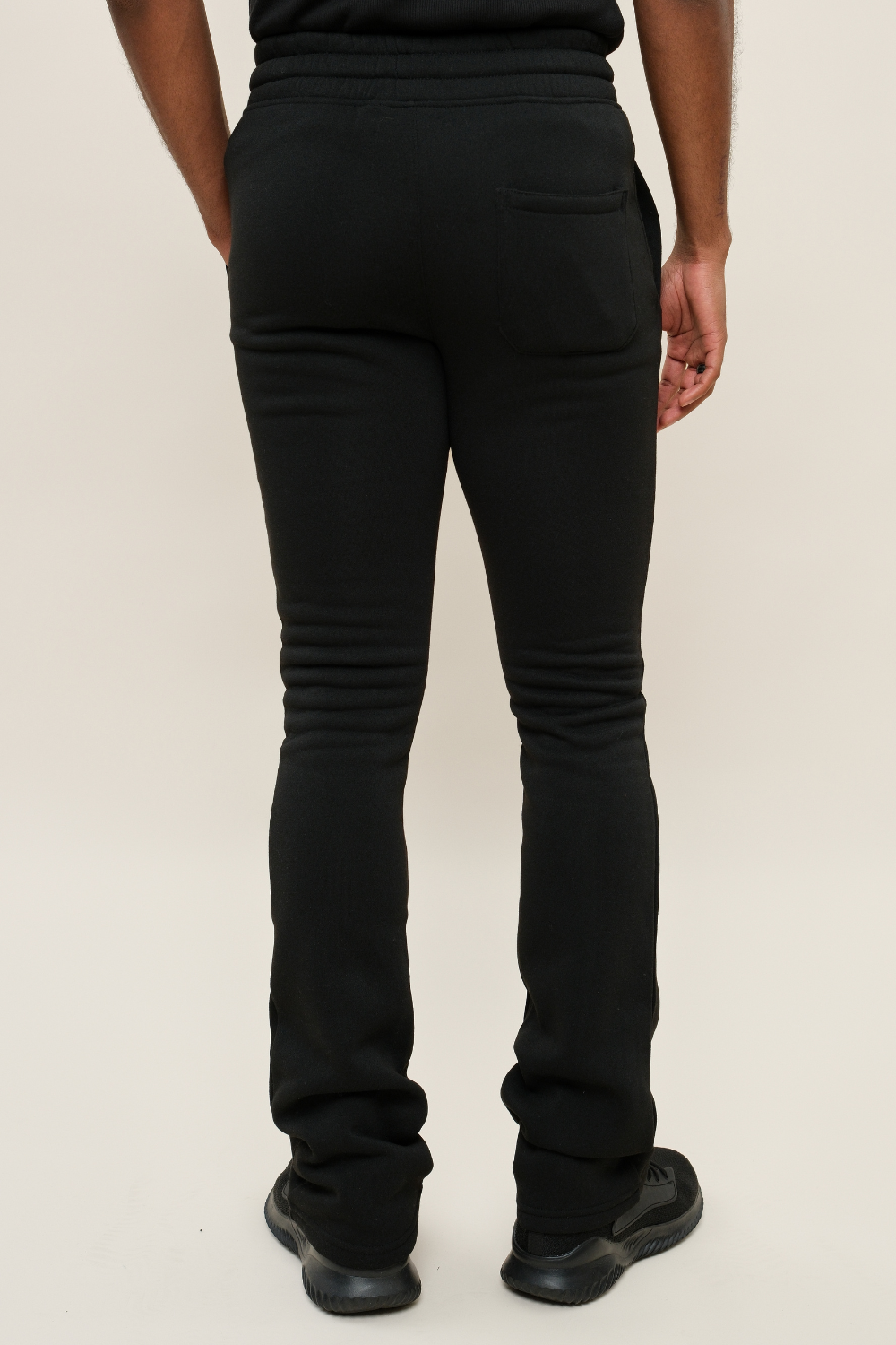 Flared Stacked Fleece Sweat Pants