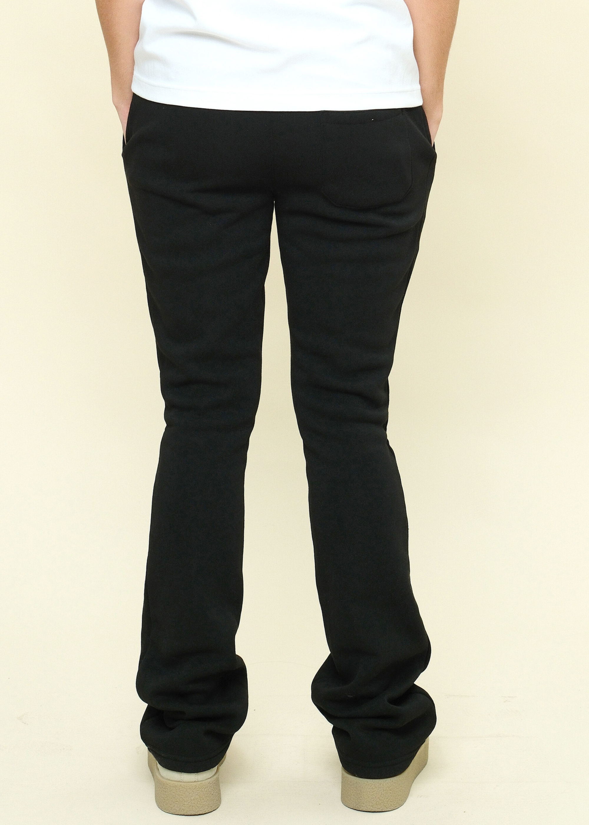 Men's Essential Flared Stacked Fleece Sweat Pants