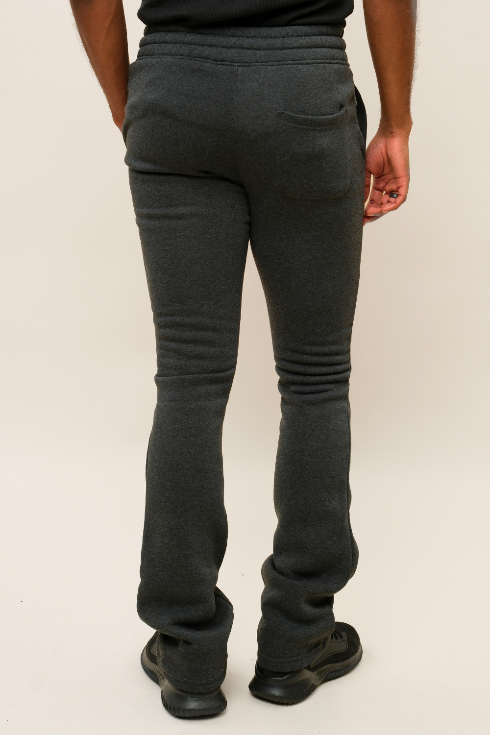 Flared Stacked Fleece Sweat Pants