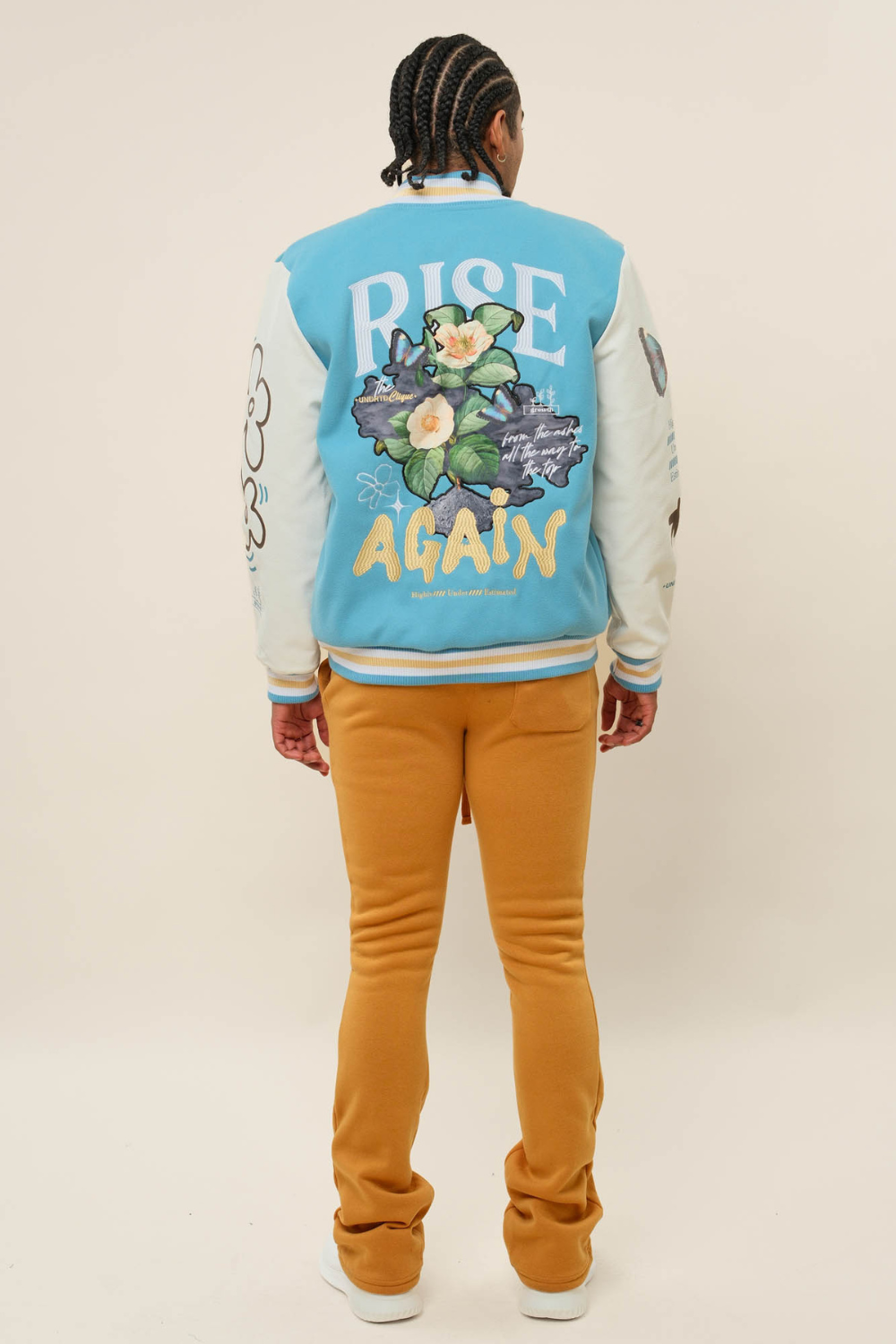 Flared Stacked Fleece Sweat Pants