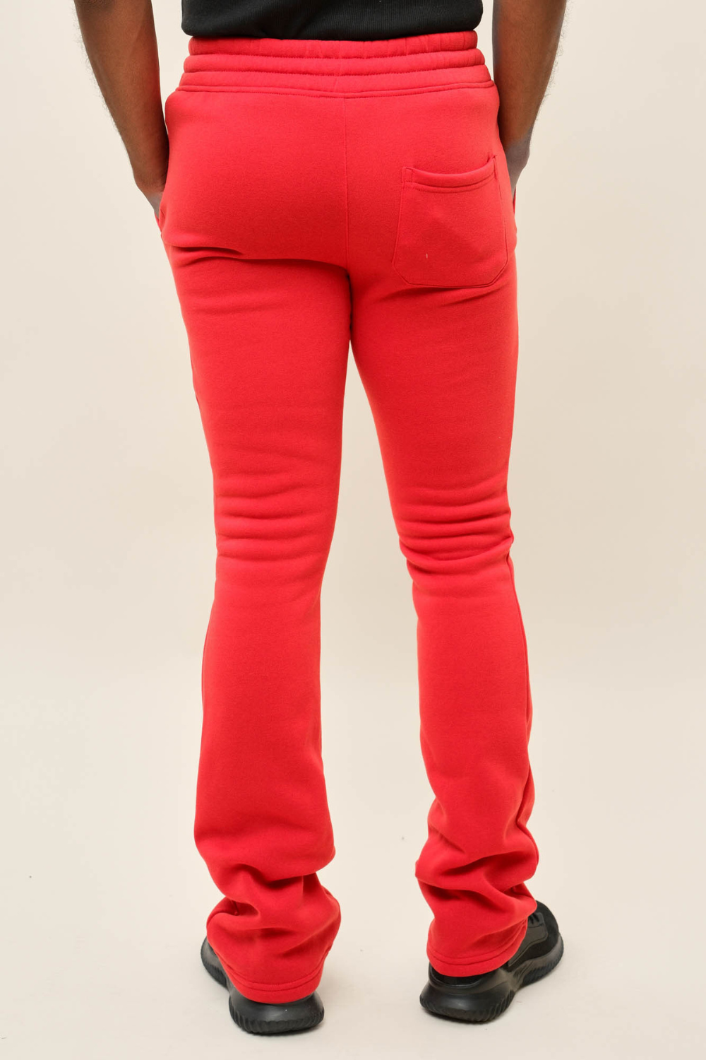 Flared Stacked Fleece Sweat Pants