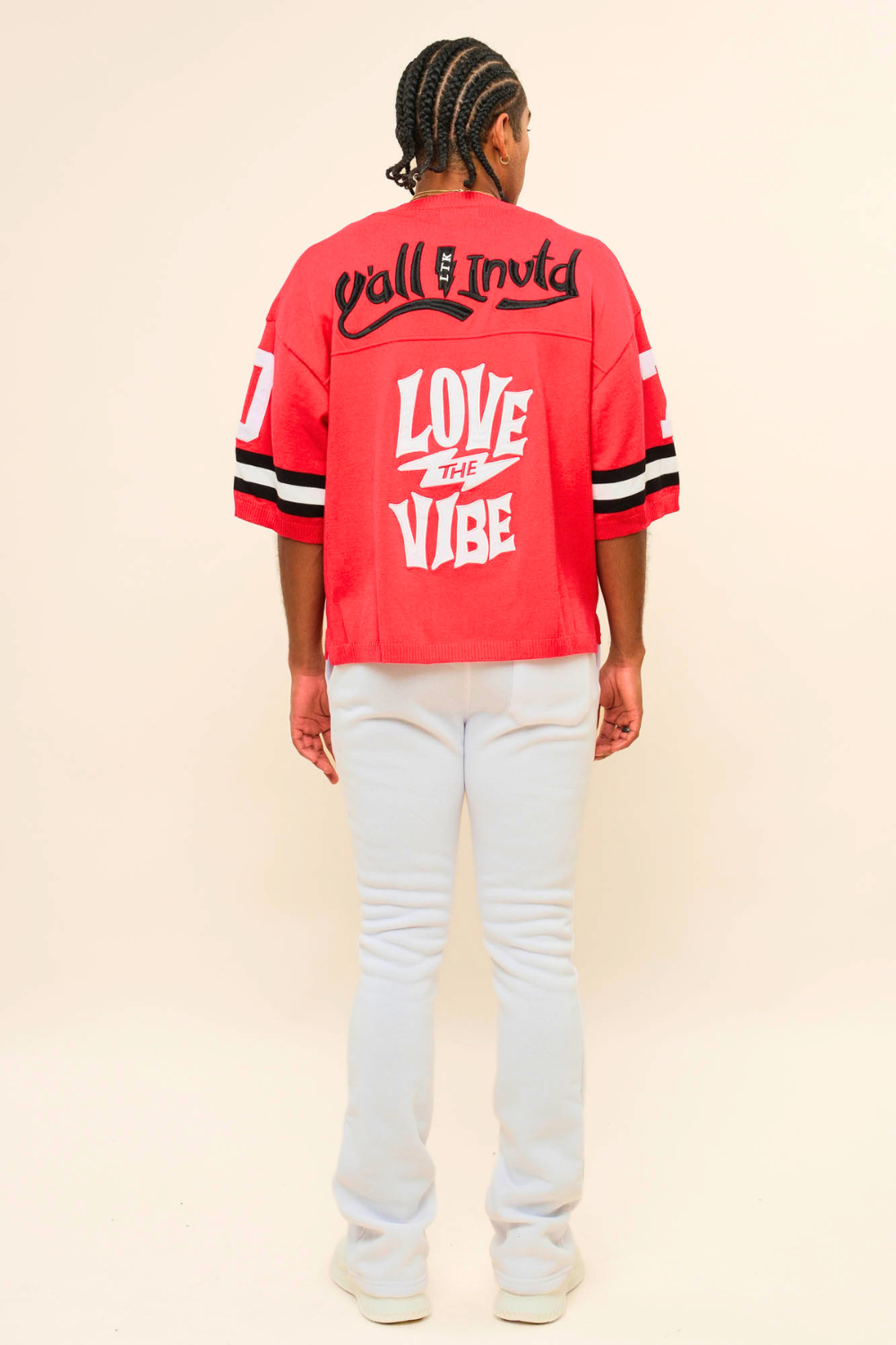 Flared Stacked Fleece Sweat Pants