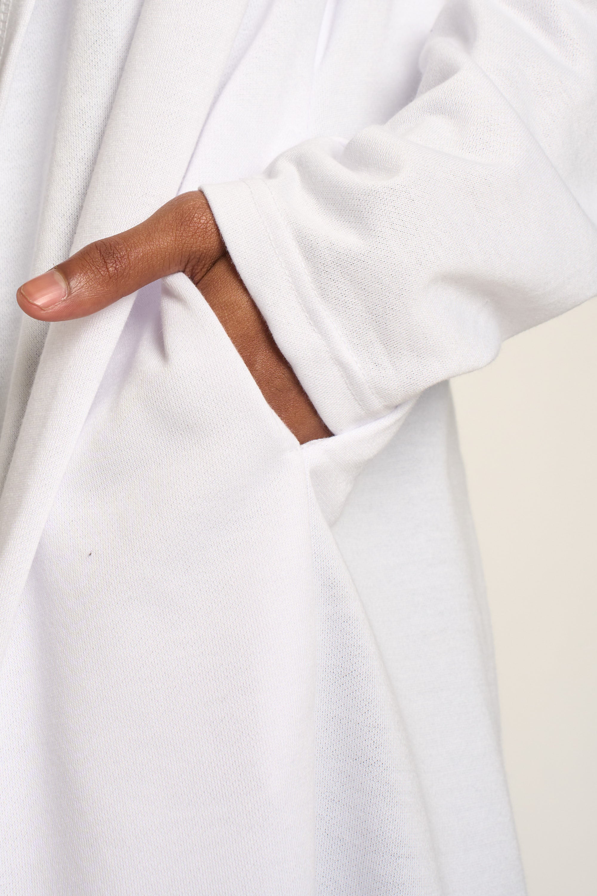 Long Length Drape Cape Cardigan Hoodie